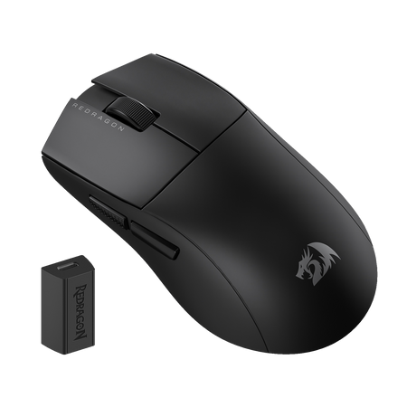 Redragon M916 King 4K Pro Ultra-Light 3-Mode Wireless Gaming Mouse (Black/White) Redragon M916 King 4K Pro Ultra-Light 3-Mode Wireless Gaming Mouse (Black/White)